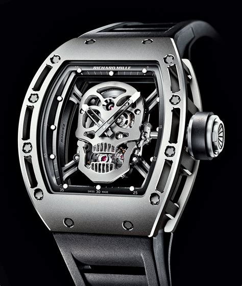 Richard Mille tourbillon skull